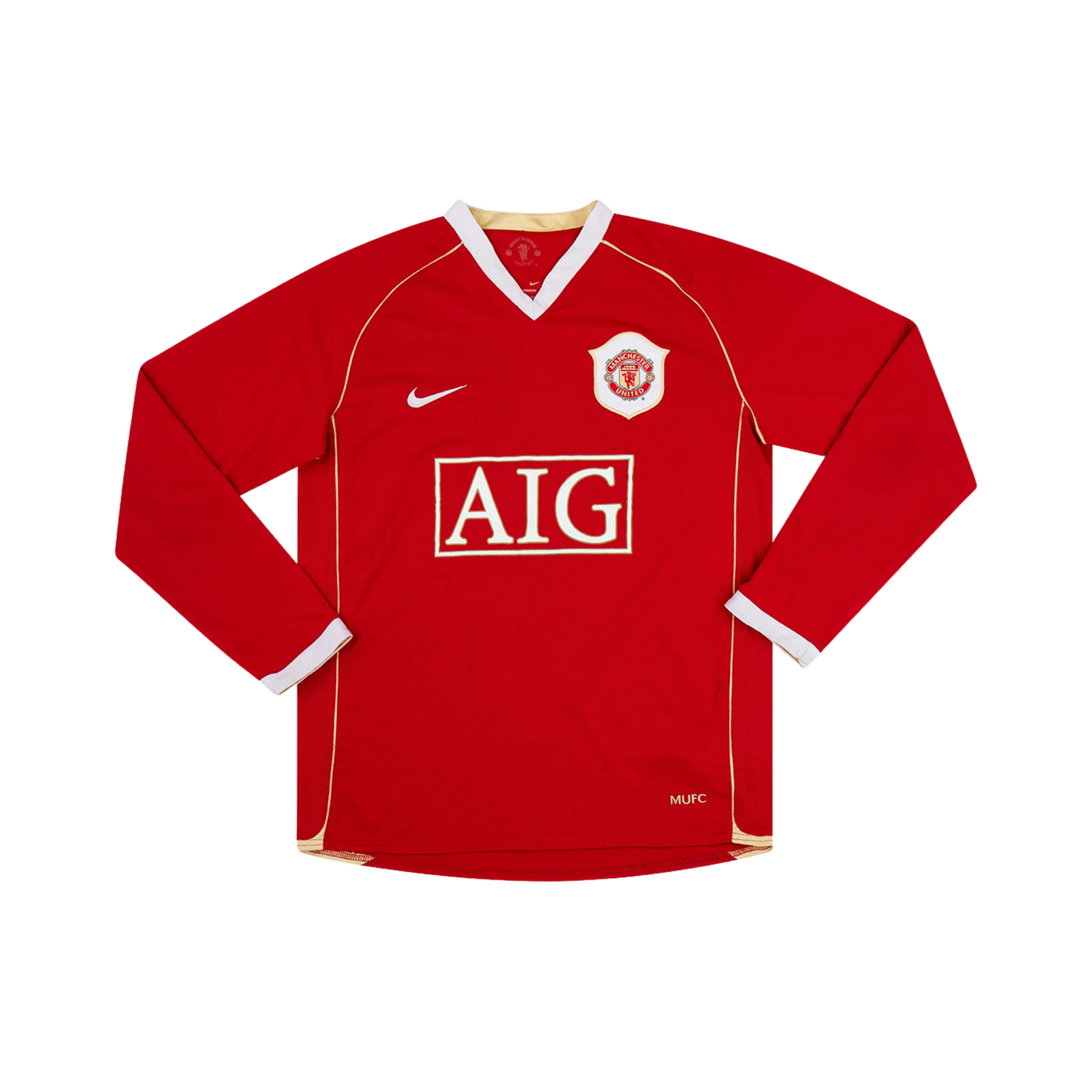 MANCHESTER UNITED 06/07 Home Jersey-Long Sleeve