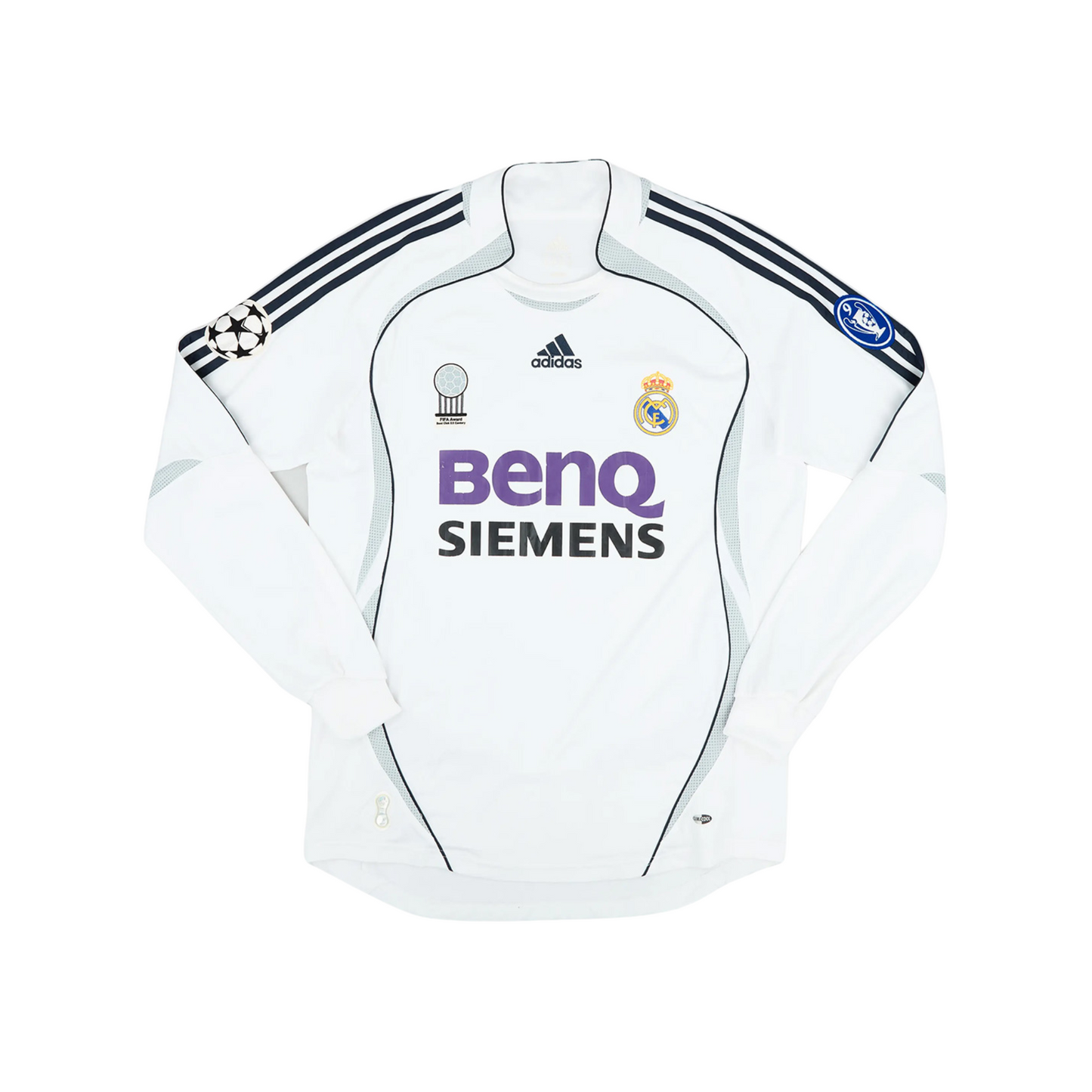 REAL MADRID 06/07 Home Jersey-Long Sleeve