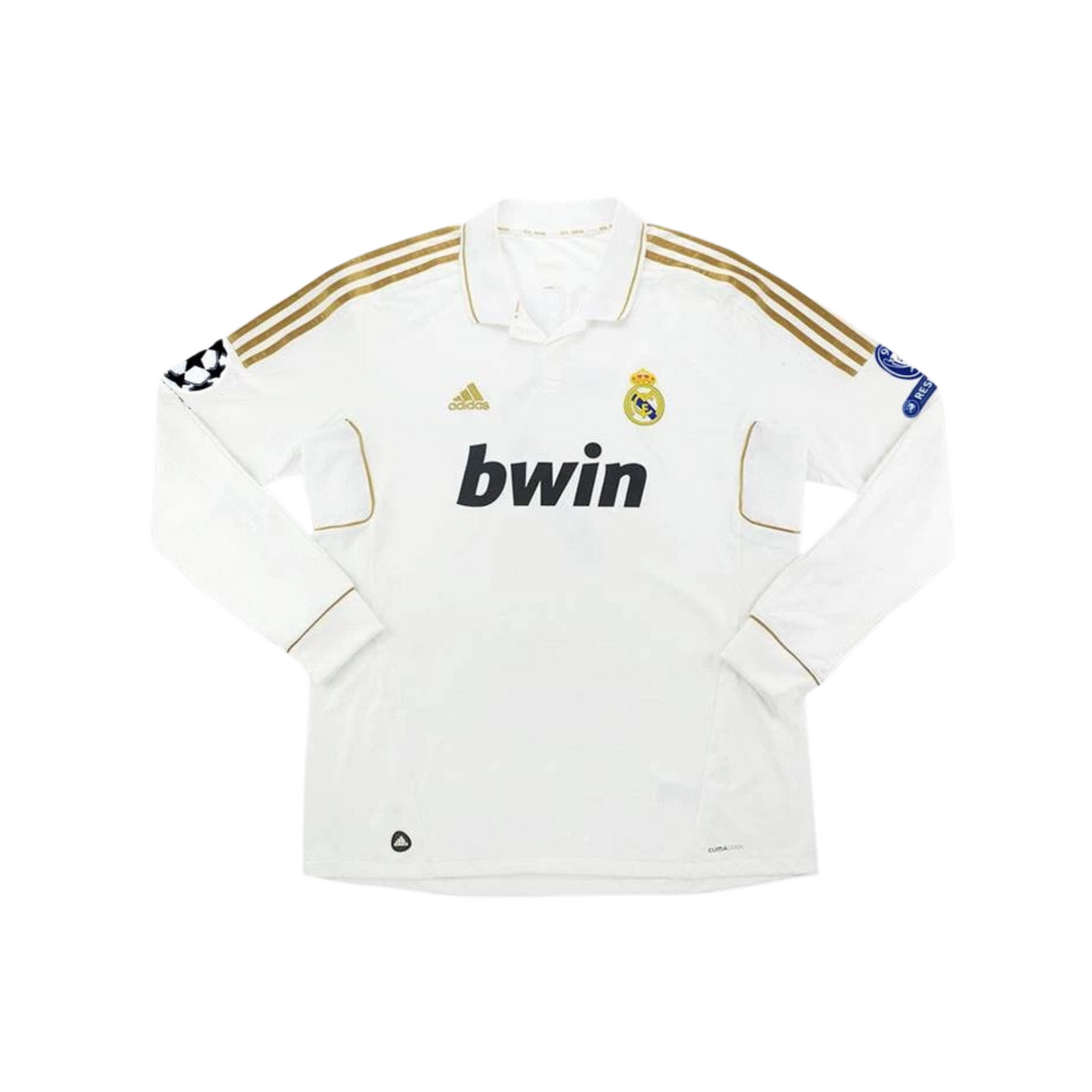 Real Madrid 11/12 Home Jersey-Long Sleeve