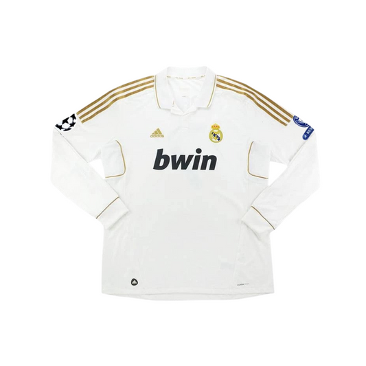 Real Madrid 11/12 Home Jersey-Long Sleeve