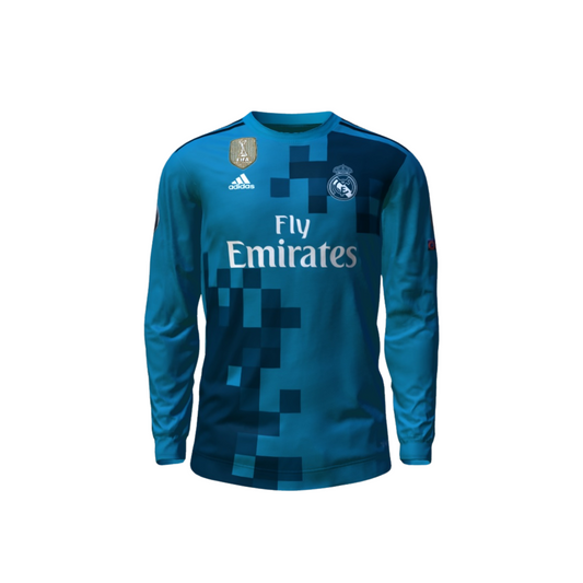 Real Madrid 17/18 Third Jersey L/S