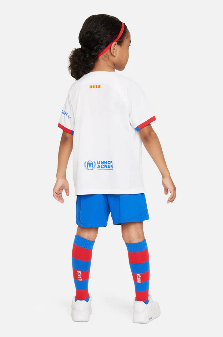 F.C BARCELONA 2023/24 YOUTH AWAY FULL KIT