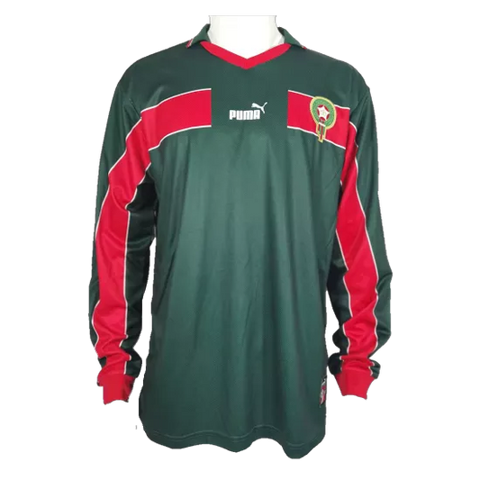 Morocco 98/99 Home Jersey - Long Sleeve