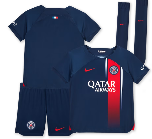 PARIS SAINT GERMAIN F.C 2023/24 YOUTH HOME FULL KIT