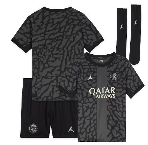 PARIS SAINT GERMAIN F.C 2023/24 YOUTH THIRD FULL KIT