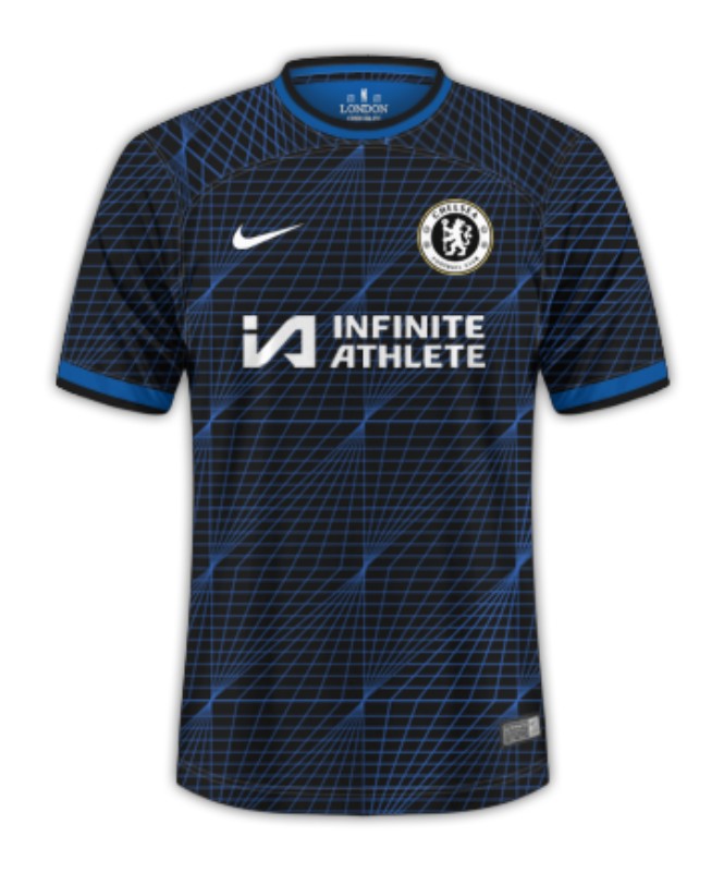 CHELSEA 23/24 Away (sponsor) Jersey